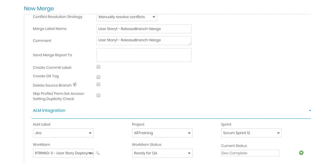 Auto-merge-Salesforce Continuous Integration with AutoRABIT